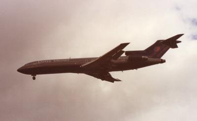 Image of aircraft registration N7642U - A 727-222 operated by United Airlines