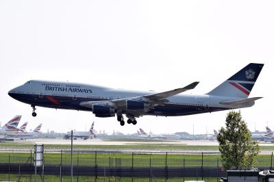 Image of aircraft registration G-BNLY - A 747-436 operated by British Airways