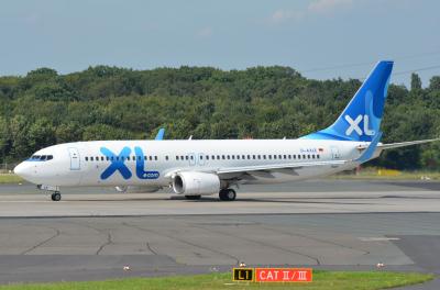 Image of aircraft registration D-AXLE - A 737-8Q8(WL) operated by XL Airways Germany