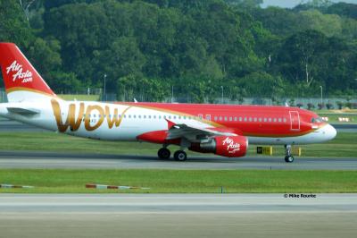Image of aircraft registration PK-AXS - A A320-216 operated by Indonesia AirAsia