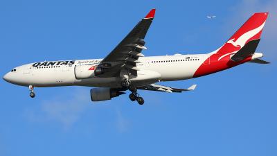 Image of aircraft registration VH-EBJ - A A330-202 operated by Qantas