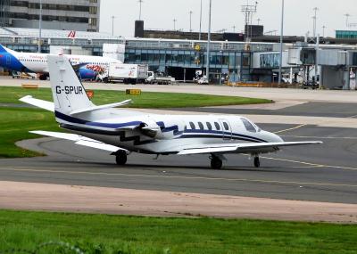 Photo of aircraft G-SPUR operated by London Executive Aviation