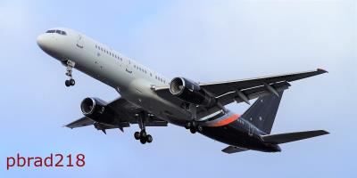 Image of aircraft registration G-POWH - A 757-256 operated by Titan Airways