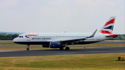 Photo of aircraft G-EUYR operated by British Airways