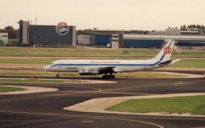 Image of aircraft registration 3D-ADV - A DC-8-54AF operated by African International Airways