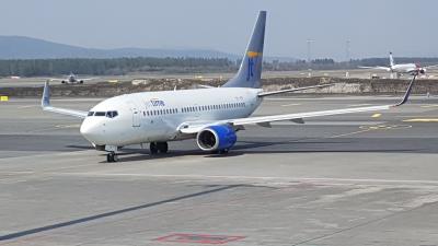 Image of aircraft registration OY-JTP - A 737-79L(WL) operated by JetTime