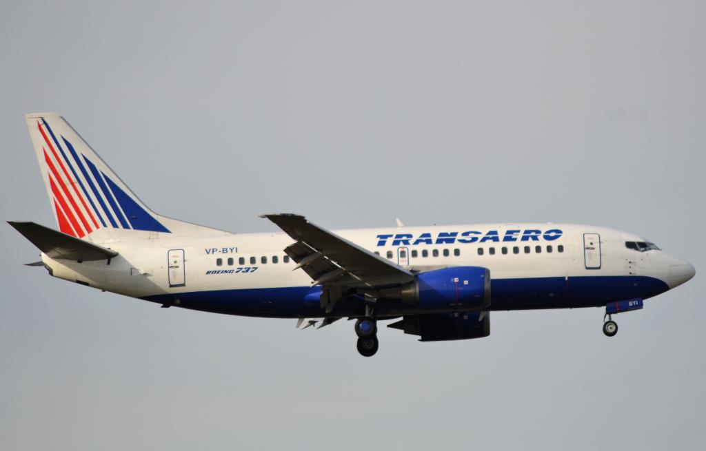 Photo of aircraft VP-BYI operated by Transaero Airlines