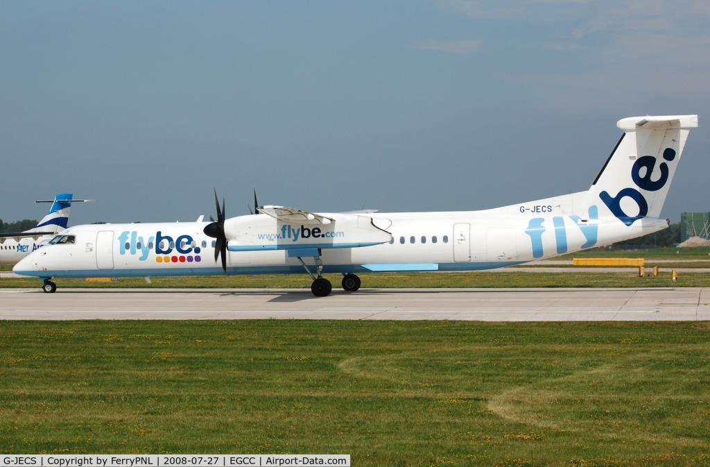 Photo of aircraft G-JECS operated by Flybe