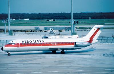 Image of aircraft registration D-ALLB - A DC-9-32 operated by Aero Lloyd