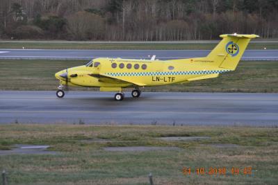 Photo of aircraft LN-LTF operated by Lufttransport