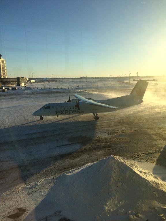 Photo of aircraft C-FJXZ operated by Air Canada Express