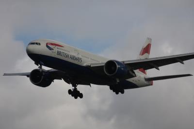 Image of aircraft registration G-VIIE - A 777-236(ER) operated by British Airways