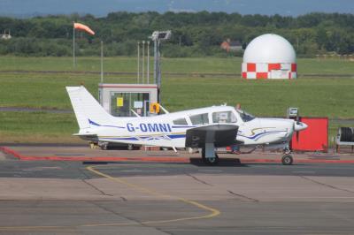Image of aircraft registration G-OMNI - A Piper PA-28-R-200-2 Cherokee Arrow II operated by Cotswold Aviation Services Ltd