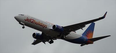Image of aircraft registration G-JZHN - A 737-800(WL) operated by Jet2
