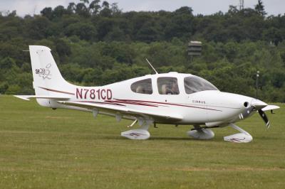 Photo of aircraft N781CD operated by Cirrus Charlie Delta Inc Trustee