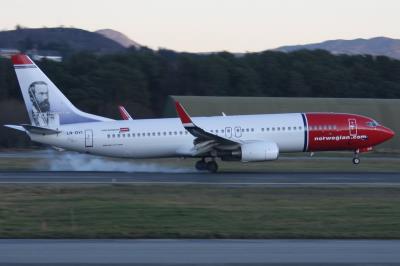 Photo of aircraft LN-DYI operated by Norwegian Air Shuttle