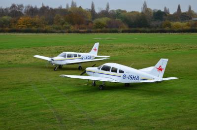 Image of aircraft registration G-LACB - A Piper PA-28-161 Cherokee Warrior II operated by Upperstack Ltd
