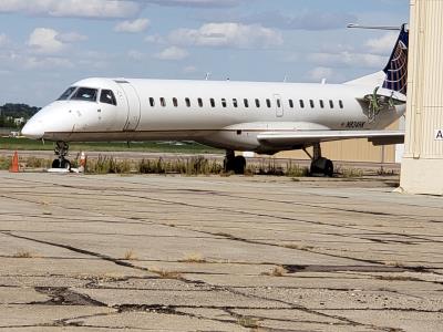 Image of aircraft registration N834HK - A ERJ-145LU operated by United Express