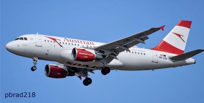 Image of aircraft registration OE-LDD - A A319-112 operated by Austrian Airlines