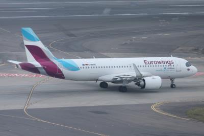 Photo of aircraft D-AENE operated by Eurowings