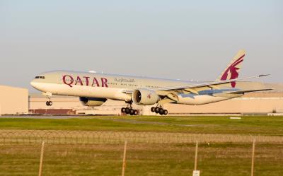 Photo of aircraft A7-BEU operated by Qatar Airways
