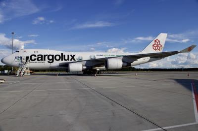 Image of aircraft registration LX-ECV - A 747-4HQF(ER) operated by Cargolux Airlines International