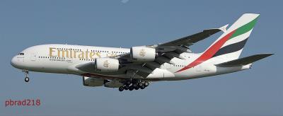 Photo of aircraft A6-EUZ operated by Emirates