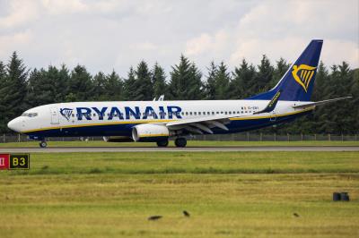 Image of aircraft registration EI-EBY - A 737-8AS(WL) operated by Ryanair