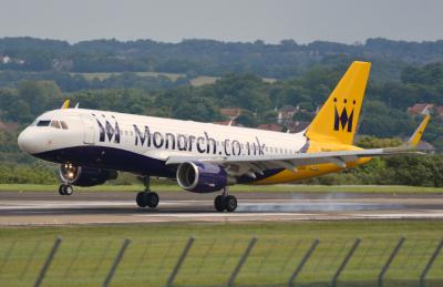 Photo of aircraft G-ZBAA operated by Monarch Airlines