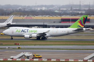 Photo of aircraft TC-ACM operated by ACT Airlines