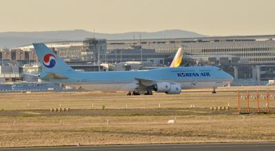 Image of aircraft registration HL7633 - A 747-8B5 operated by Korean Air Lines