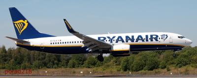 Image of aircraft registration EI-GJH - A 737-800(WL) operated by Ryanair