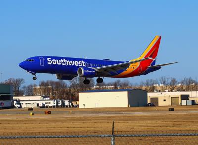 Photo of aircraft N1805U operated by Southwest Airlines