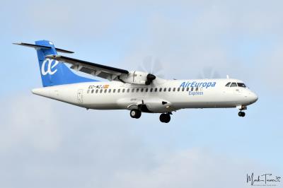 Image of aircraft registration EC-MZJ - A ATR 72-500 (72-212A) operated by Air Europa Express