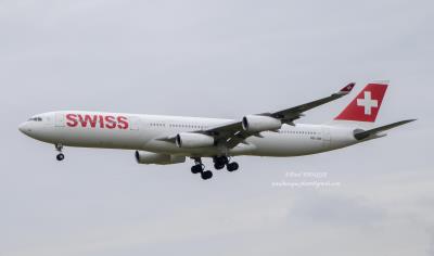 Image of aircraft registration HB-JMI - A A340-313 operated by Swiss