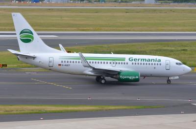 Photo of aircraft D-AGET operated by Germania