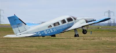 Image of aircraft registration G-BORH - A Piper PA-34-200T Seneca II operated by The Construction Workers Guild Ltd