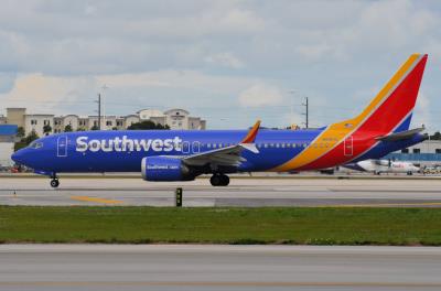 Photo of aircraft N8801Q operated by Southwest Airlines