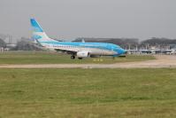 Photo of aircraft LV-CVX operated by Aerolineas Argentinas