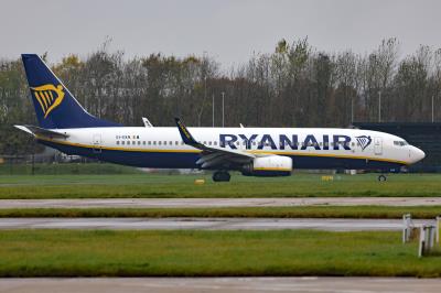 Image of aircraft registration EI-EKN - A 737-8AS(WL) operated by Ryanair