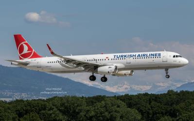 Photo of aircraft TC-JSP operated by Turkish Airlines