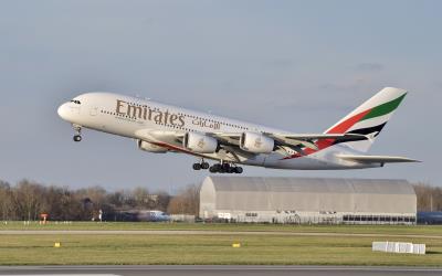 Image of aircraft registration A6-EDX - A A380-861 operated by Emirates