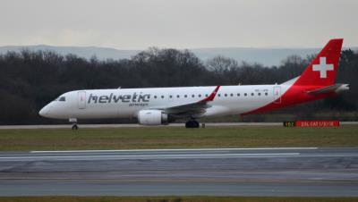 Photo of aircraft HB-JVN operated by Helvetic Airways