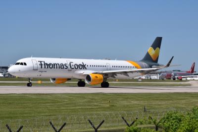 Image of aircraft registration G-TCDH - A A321-211(WL) operated by Thomas Cook Airlines