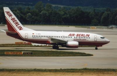Photo of aircraft D-ABBV operated by Air Berlin