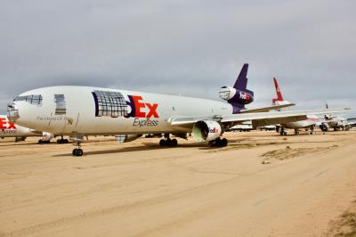 Image of aircraft registration N68052 - A DC-10-10CF operated by Federal Express (FedEx)