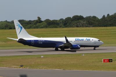 Photo of aircraft YR-BMJ operated by Blue Air