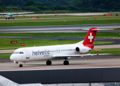 Photo of aircraft HB-JVG operated by Helvetic Airways