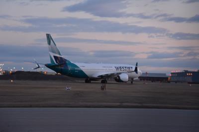 Image of aircraft registration C-FNWD - A 737-8 MAX operated by WestJet
