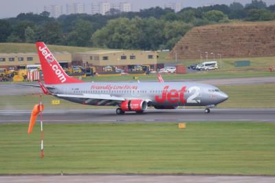 Image of aircraft registration G-JZBK - A 737-800(WL) operated by Jet2